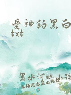 爱神的黑白羽翼txt