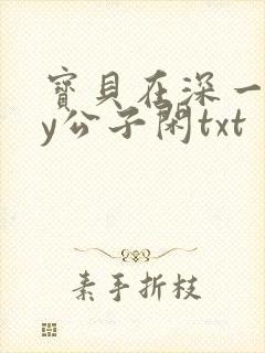 宝贝在深一些by公子闲txt