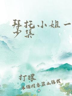 拜托小姐一共多少集