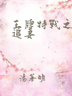 王牌特战之军少追妻