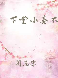 下堂小妾不好惹