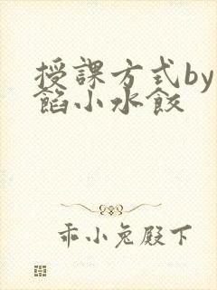 授课方式by肉馅小水饺