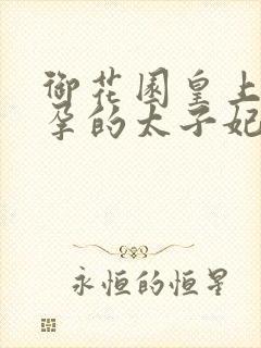 御花园皇上C有孕的太子妃