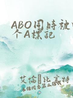 ABO同时被四个A标记