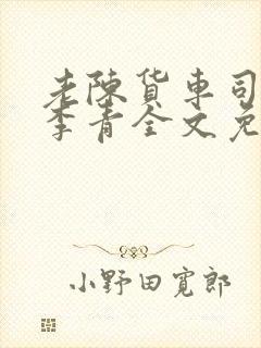 老陈货车司机和李青全文免费阅读