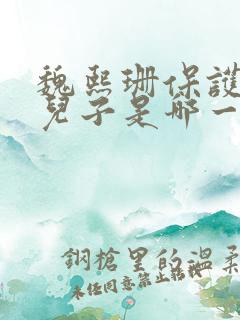 魏熙珊保护萧峥儿子是哪一集