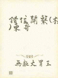 错位关系(校园)东哥