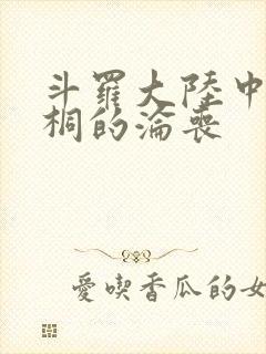 斗罗大陆中唐舞桐的沦丧