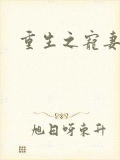 重生之宠妻有毒