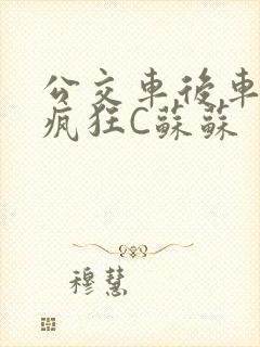 公交车后车座的疯狂C苏苏