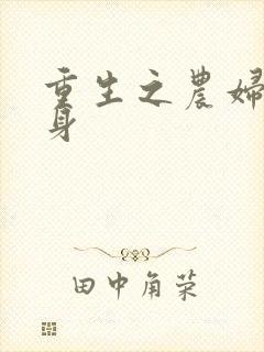 重生之农妇大翻身