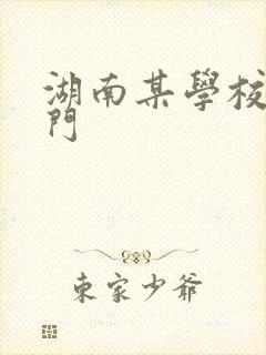 湖南某学校秋千门