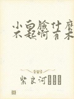 小白脸什么的伤不起啊有木有