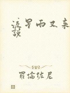 流星雨又来临小说