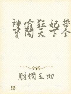 神偷狂妃带着宝宝闯天下全文免费阅读