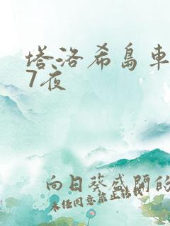 塔洛希岛车7天7夜