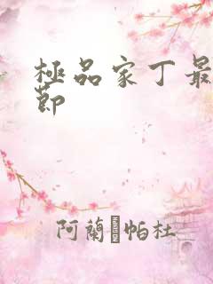 极品家丁最新章节