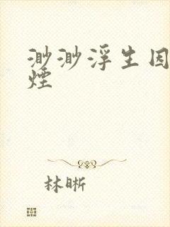 渺渺浮生因你成烟