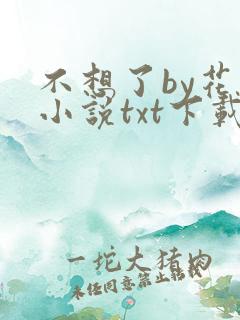 不想了by花卷小说txt下载