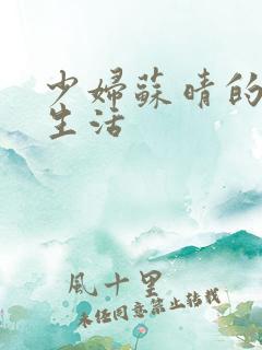 少妇苏晴的性荡生活