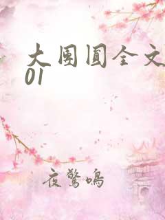 大团圆全文阅读01