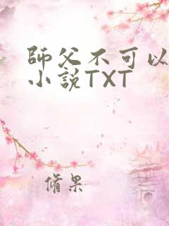 师父不可以灵犀小说TXT