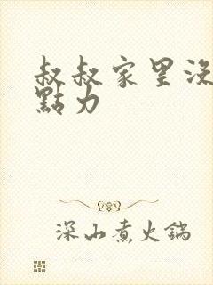 叔叔家里没人用点力