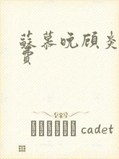 苏慕晚顾炎初免费