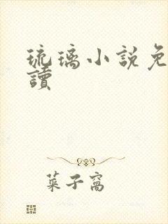 琉璃小说免费阅读