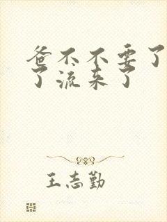 爸不不要了太满了流来了