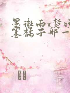 墨微雨x楚晚宁塞橘子哪一章