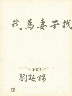 我为妻子找男妓