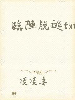 临阵脱逃txt