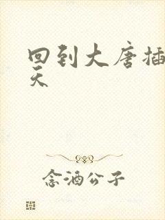 回到大唐插武则天