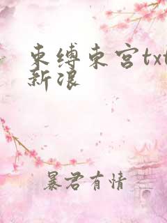 束缚东宫txt新浪
