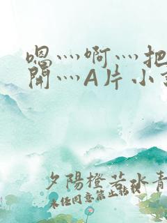 嗯灬啊灬把腿张开灬A片小说