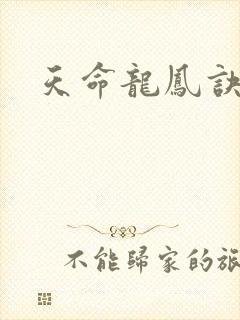 天命龙凤诀