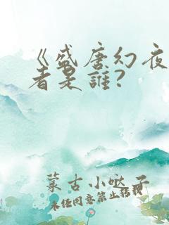 《盛唐幻夜》作者是谁?