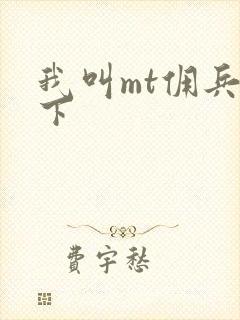 我叫mt佣兵天下