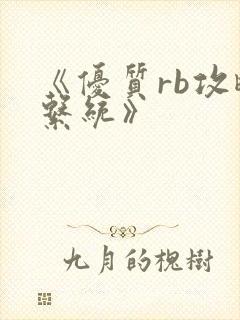 《优质rb攻略系统》