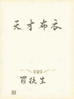 天才布衣