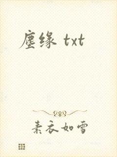 尘缘 txt
