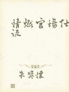 情燃官场仕途风流