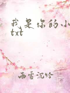 我是你的小小狗txt