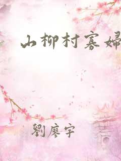 山柳村寡妇情史