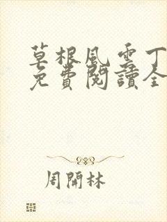 草根风云丁长生免费阅读全本