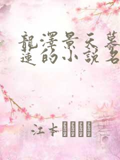龙泽景天慕容青莲的小说名字