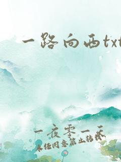 一路向西txt