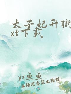 太子妃升职记txt下载