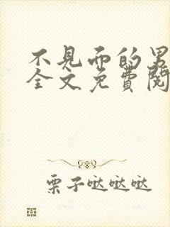 不见面的男朋友全文免费阅读